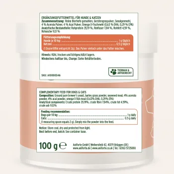 MultiVETAL Pulver - natürliches Vitaminpulver - 100 g